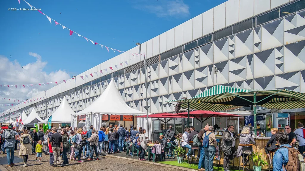 Lieu de restauration à la foire internationale de Bordeaux